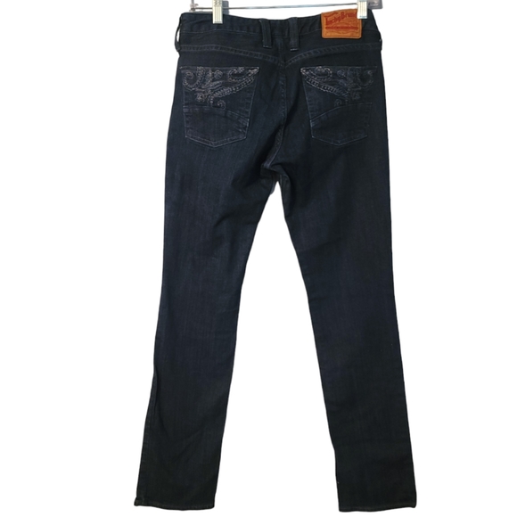 Lucky Brand Dungarees Pasha Lola Straight Length Women's Jeans Size 28 - Picture 4 of 6